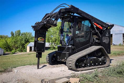 how to use a jackhammer on a skid steer|skid steer jackhammer for sale.